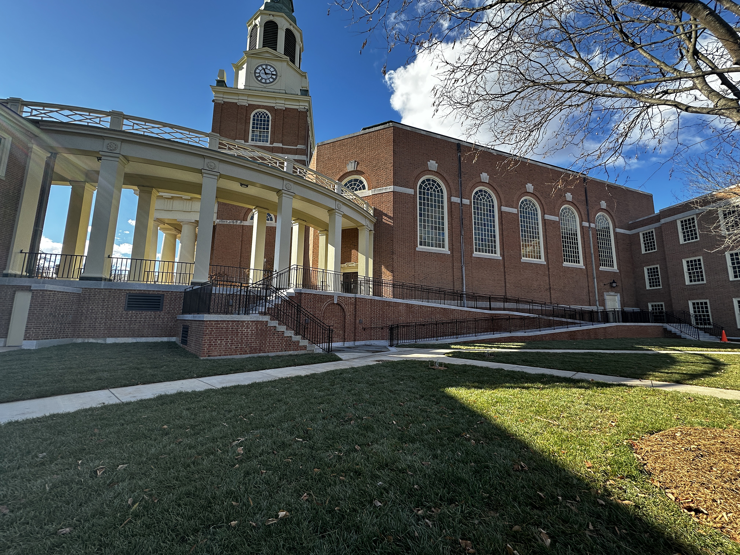 Wait Chapel-Huffman Hall Colonnade